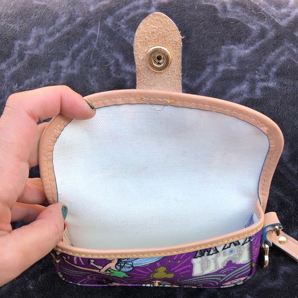 Purple Dooney & Bourke Walt Disney wristlet purse - Picture 6 of 7